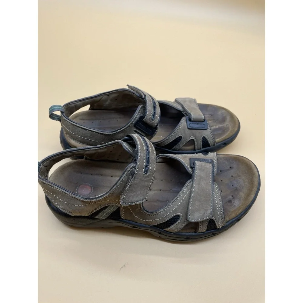 Clarks Men's‎ Sandals Unstructured Brown Mens Size 8 Medium Fishing/ Hiking